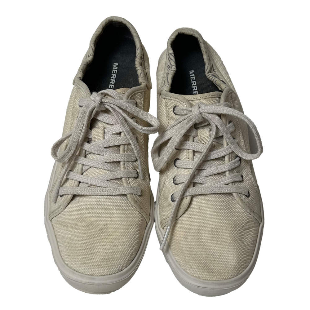 Merrell Whitecap Canvas Performance Outdoor Walking Boat Sneakers size 8 Womens